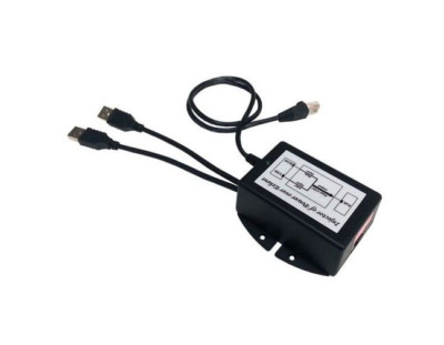Tycon Power Systems TP-DCDC-2USB-24 USB Powered 24V Passive POE Inserter. 24VDC