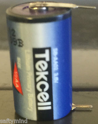 Brand New Tekcell SB-AA02-2P 3.6V 1/2AA Lithium Battery w/ Pin 1200mAh, LS14250 