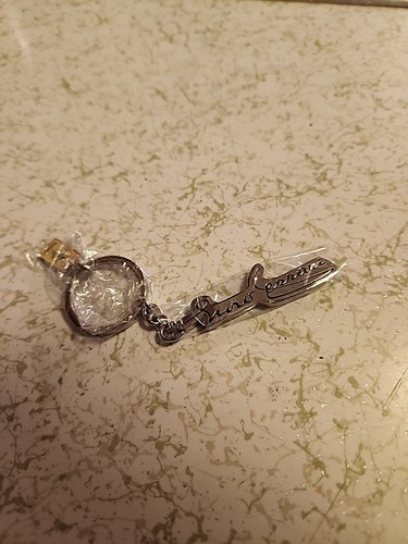 Genuine ENZO FERRARI Keyring - RARE- Enzo Ferrari Keychain A Real Collectible