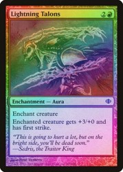 Lightning Talons Foil - Shards of Alara #107/249