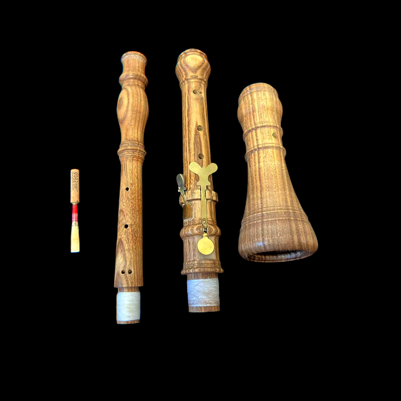 Professional German Baroque style Oboe A415HZ, Hard wood of Chinese