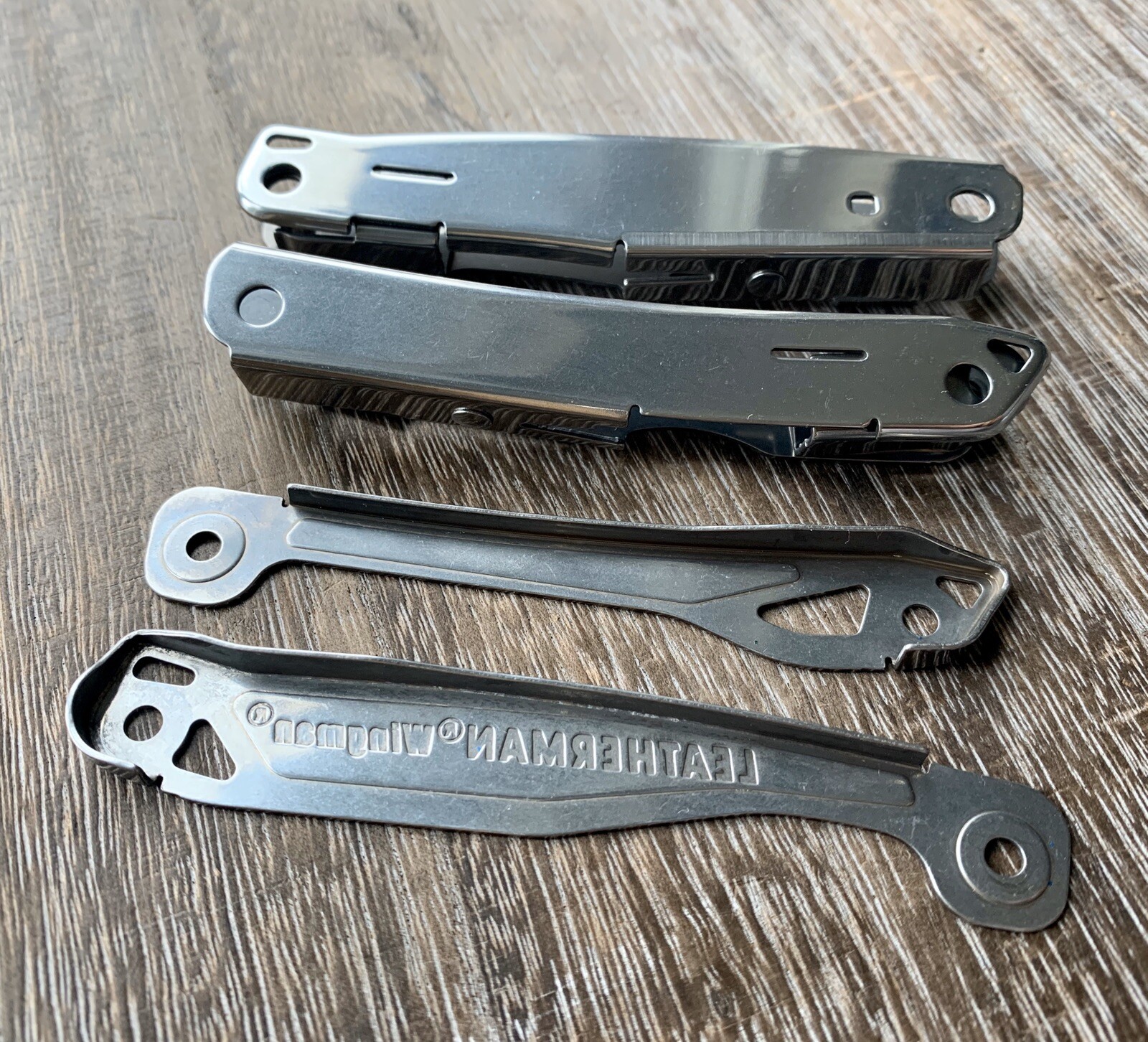 New Leatherman Parts Mod Replacement; whole Frame & scales Wingman