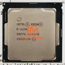 Intel Xeon E-2236 3.4 4.8GHz 6 Cores 12MB 80W LGA1151 CPU Processor