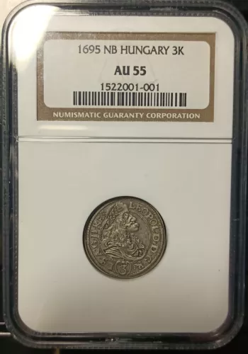 HUNGARY 3K 1695 NGC AU55.