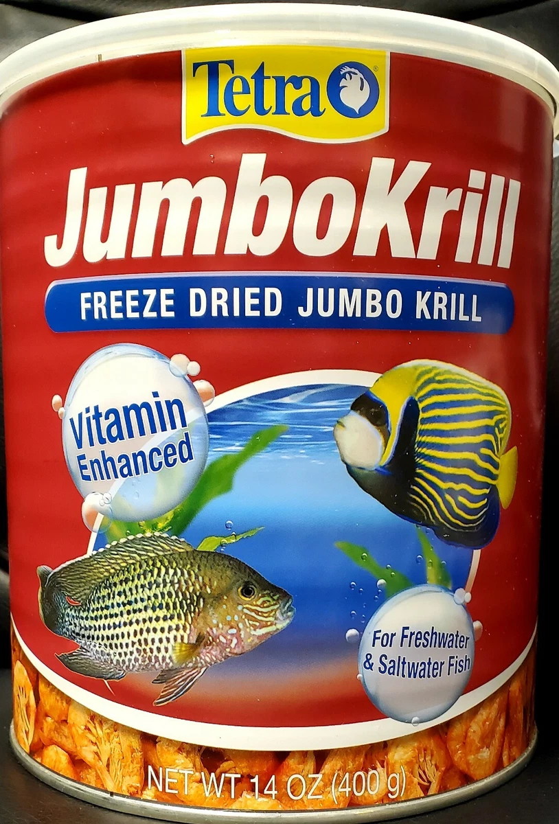 TETRA Krill Freeze Dried Shrimp Freshwater Saltwater Fish Treat