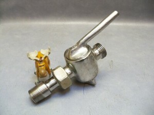 1" 3-way sanitary plug valve Tri-Clover Stainless Steel