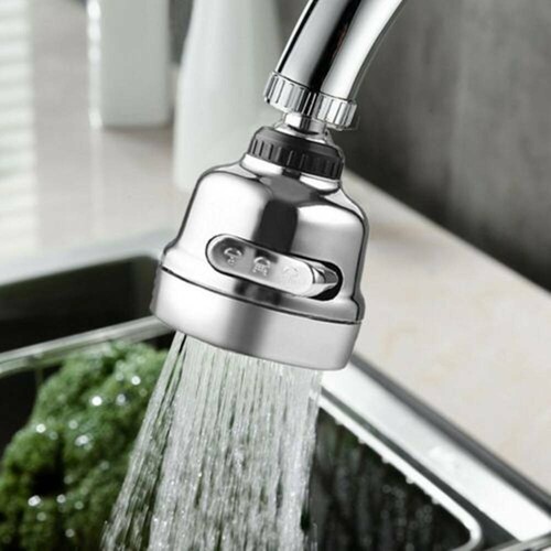 360° Degree Rotating Faucet Movable Kitchen Tap Head Water Saving Nozzle Sprayer - Picture 5 of 11