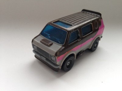 ca. Matchbox Gr. - Ideal Toy HOLLIS N.Y Chevy Van - 1978 MFG MACAO