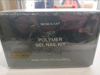 MOROVAN  Professional Poly Nail Gel Kit Extension Nail Art Set Free Shipping 