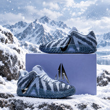 WOMEN'S Ja 3 EP HF2793-400 - Cobalt Bliss Metallic Silver Size US 5.5-11