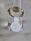 Bomb Party Ring Size 7 RG55723 "Chasin' You" Smokey Topaz CZ on Gold Plating  — photo 3