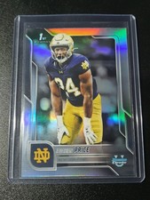 Jadarian Price - Bowman University 2025 - Notre Dame - 1st Bowman - Refractor
