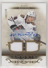 2021 Artifacts Rookies Gold Material Relics 48/149 Wyatt Kalynuk #172 Auto 03hd