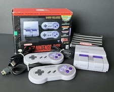 Super Nintendo SNES Classic Edition Mini Console Authentic Tested And Works Read