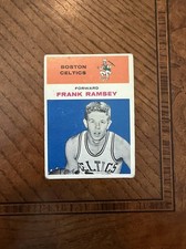 Frank Ramsey 1961-62 Fleer Basketball Card #35 VERY GOOD Boston Celtics