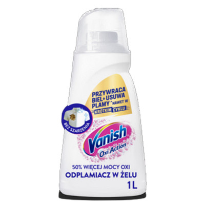 5908252018031 Vanish Oxi Action White odplamiacz w żelu 1l 
