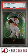 2003 TOPPS PRISTINE #172 KEVIN YOUKILIS RC #/499 POP 4 PSA 9