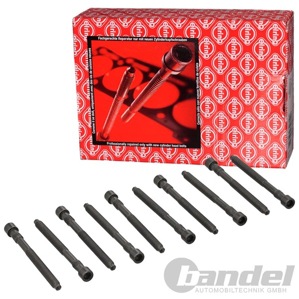 Elring 10 Zylinderkopfschrauben Satz M 10X1,5X115 FüR Audi A4 A6 A8 Allroad-image