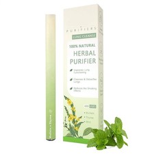 Herbal purifier with Mullein Thyme Mint for Lung Health and Fresh Air