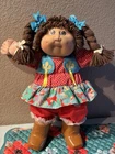 Vintage 1985 Cabbage Patch Doll HM 2 Cowgirl Double Braided Hair W/ Boots