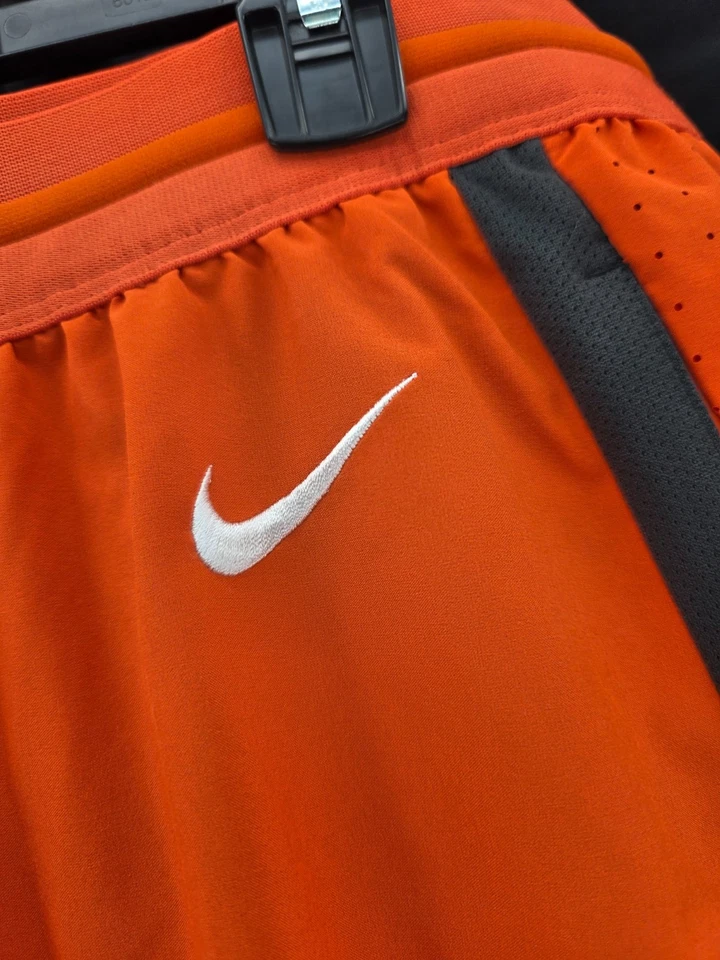 Clemson Tigers Nike Dri-Fit Team Issued Orange Warm-Up Jogger Pants Men's XL - Image 4 of 4