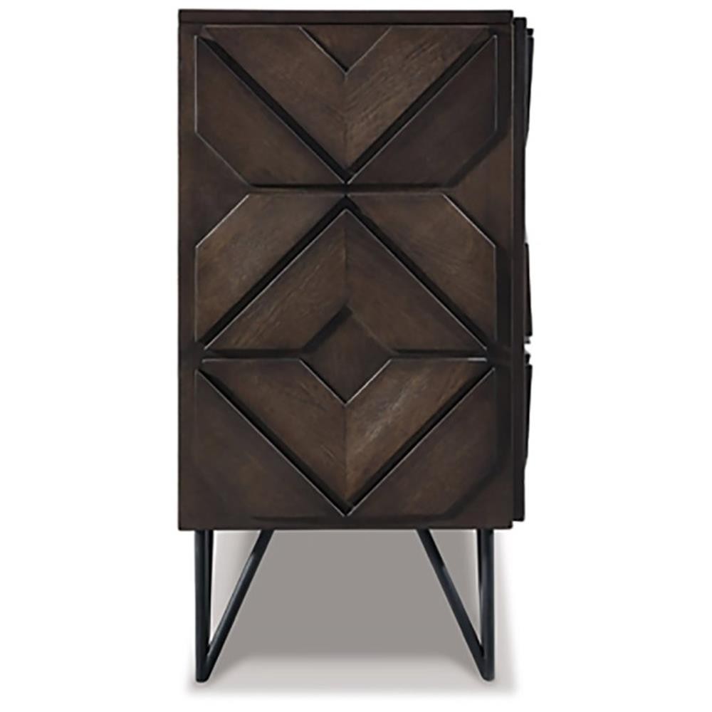 Signature Design by Ashley Chasinfield 73" TV Stand in Dark Brown