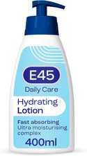 E45 Daily Lotion 400 Ml for All Skin Types – Hydrating Non-Greasy Lightweight Mo