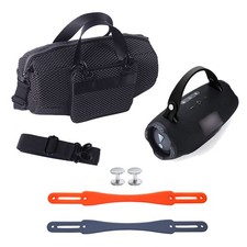 For JBL Xtreme 4 Speaker Storage Bag Travel Case Silicone Carry Strap Portable