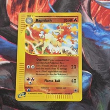 Pokemon TCG Rapidash 62/165 Expedition Reverse Holo Uncommon WOTC EN Card