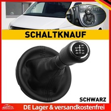 6 Gang Schaltmanschette Schaltknauf für VW T5 Transporter Bus Kasten mit Rahmen