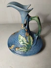 Vintage Roseville Pottery Bushberry Ewer 1-6" Twig Handle     MINT CONDITION
