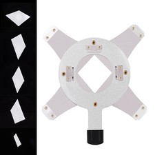 Metal Gobos Holder Geometric Pattern Design For Studio Strobe Optical Snoot