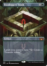 Bootleggers' Stash - Extended Art Streets of New Capenna NM MTG