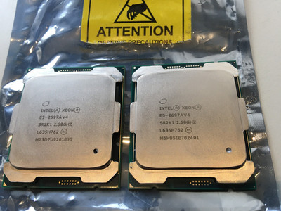 2 x Intel Xeon E5-2697A V4 CPU ,  2,60 GHz , 16-Core, LGA2011-3, Matched Pair
