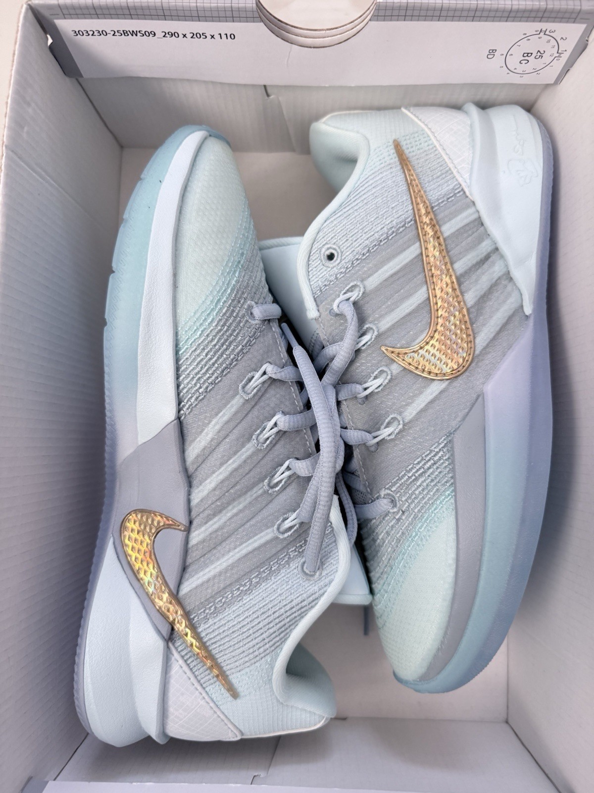 Hf2881 400 nike women's sabrina 3 basketball shoes glacier blue