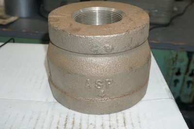 Camco 10645 4''X2'' Coupling, Threaded, 150# 304SS, Reducing, Free Shipping