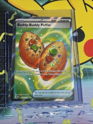 Buddy-Buddy Poffin 167/132 Mega Evolution Ultra Rare Full Art Near Mint English