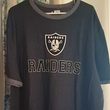 NFL Team Apparel Oakland Raiders National Football League NFL Black Shirt