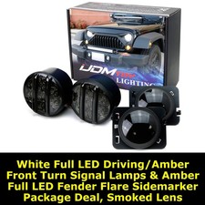 Led Side Marker Turn Signal Light Combo For Jeep 2007-17 Wrangler By Ijdmtoy