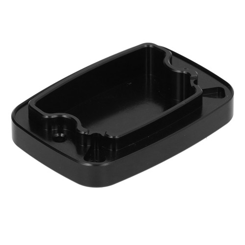 :Black Front Brake Fluid Reservoir Cover Upper Pump Oil Pot Cover Motorcycle - Afbeelding 8 van 24
