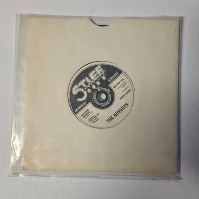 THE ADVERTS ONE CHORD WONDERS /  QUICK STEP    7'' VINYL