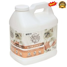 Scoopable Tight Clumping Cat Litter Fragrance Free 14 Lb. Recyclable Container 0.71 per pound