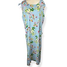 Disney Store Vintage 90s Tropical Dress Womens Size XL Hawaiian Mickey Mouse