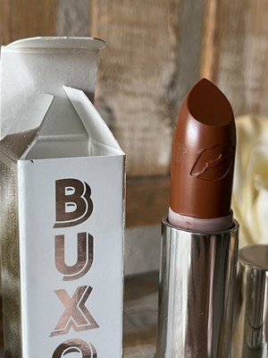 BUXOM Full Force Plumping Lipstick Angel Full Size 3.5g/0.12oz. New In Box