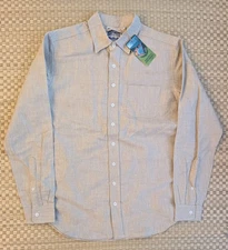 NWT Jungmaven Hampton Button Up Shirt Hemp Cotton Merino Wool Men's Size Small