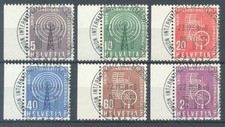 CH UIT 1-6 pełny stempel CHF 90
