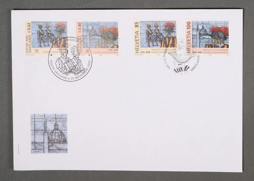MayfairStamps Vatican FDC 2005 Swiss Guards Combo First Day Cover aax_30715
