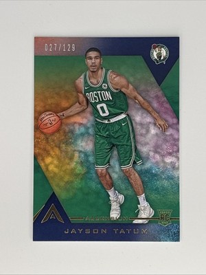 2017-18 Ascension Rookie Base Blue /130 Jayson Tatum (Dribbling Right Hand) #130
