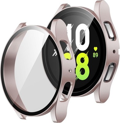 2 Pack Screen Protector Case for Samsung Galaxy Watch 5/4 40mm Ultra-Thin Bumper