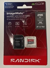 SanDisk ImageMate MicroSDXC UHS-I Card with Adapter 256GB